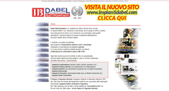 Desktop Screenshot of dabelettroimpianti.com
