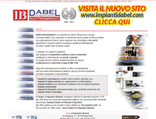 Tablet Screenshot of dabelettroimpianti.com